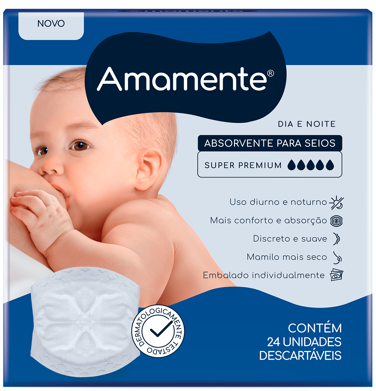 Absorvente Super Premium para Seios